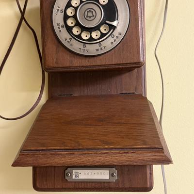 Replica Bell System Americana Edition Wall Telephone Circa 1882
