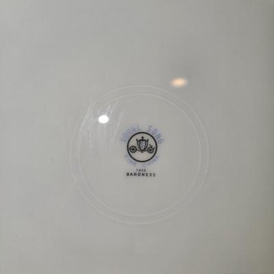 Silver rimmed China set