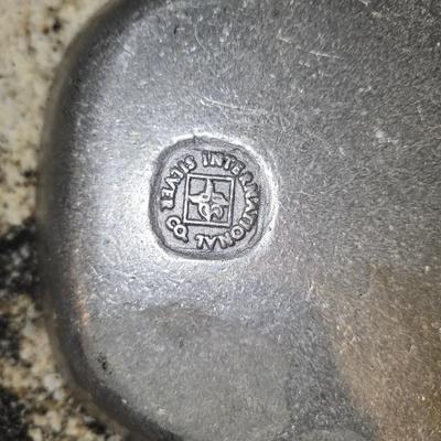 International Silver Co, Pewter Our Daily Bread tray