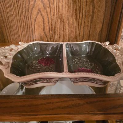Ornate serving dish