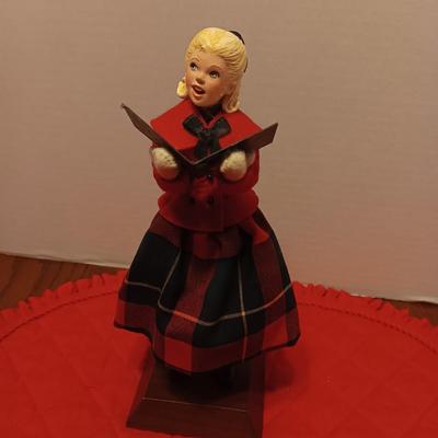 SIMPICH CHARACTER DOLL CAROLER