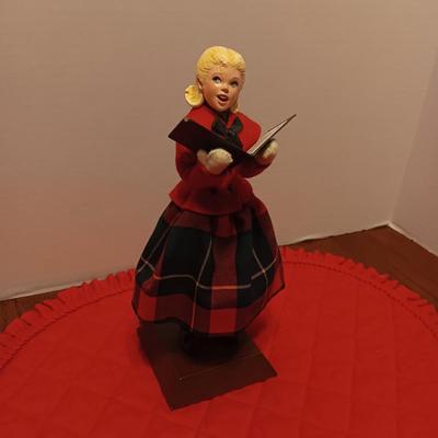 SIMPICH CHARACTER DOLL CAROLER
