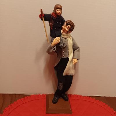 SIMPICH CHARACTER DOLL BOB CRATCHIT AND TINY TIM