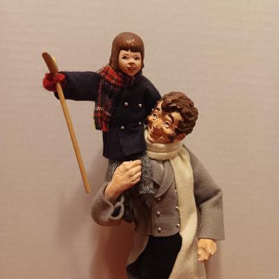 SIMPICH CHARACTER DOLL BOB CRATCHIT AND TINY TIM