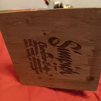 SIMPICH CHARACTER DOLL "SCROOGE"