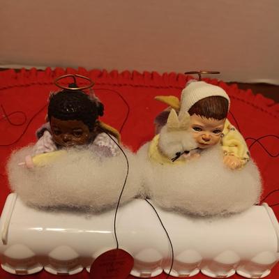 2 SIMPICH CLOUD BABIES "ANGELA AND POLLY"