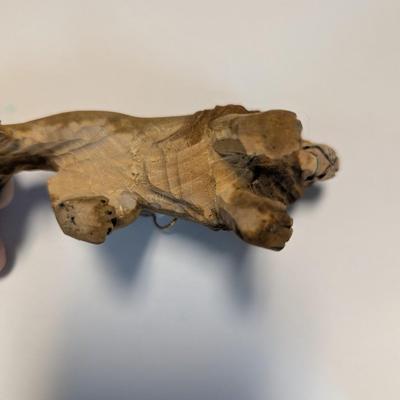 Christmas Ornaments The Lion Is Hand Carved