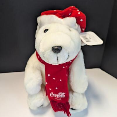 Coca-Cola Bear & Vintage Santa Claus Mickey Mouse Vinyl