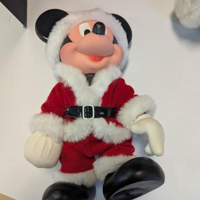 Coca-Cola Bear & Vintage Santa Claus Mickey Mouse Vinyl