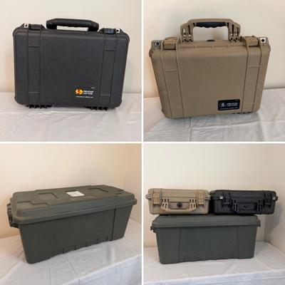 Two Pelican Cases & One Plano Trunk (O-MG)