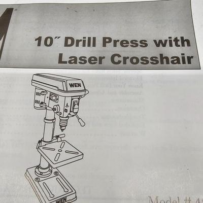 Wen Tabletop Laser Drill Press & Irwin Vise (DG-JS)
