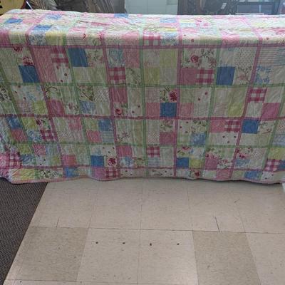 Approx 82" x 82" P B Teen Quilted Blanket