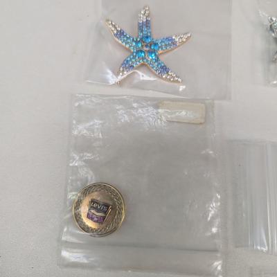 Assortment Of Animal Lapel Pins #1