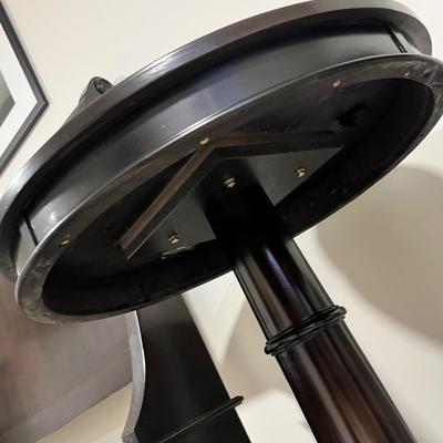 Matching Pair of Pedestal Side Tables (BGB-RG)