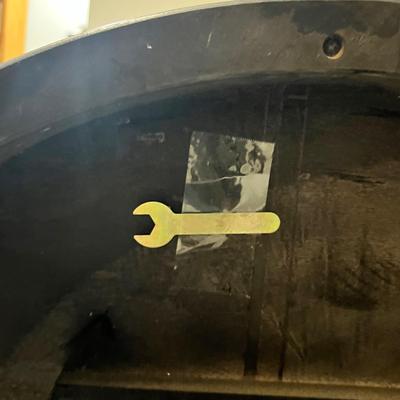 Matching Pair of Pedestal Side Tables (BGB-RG)