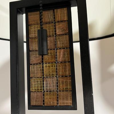 Matching Pair of Modern Table Lamps (BGB-RG)