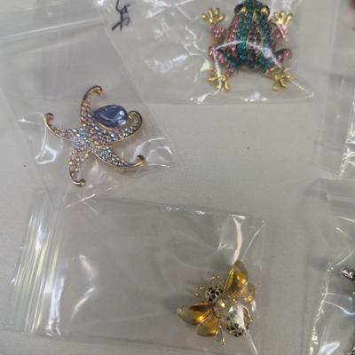 Assortment Of Animal Lapel Pins #3