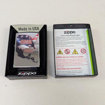 New United States Gulf Of America Zippo Lighter