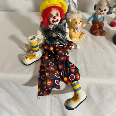 Porcelain Clown Figurines & Masks (BGB-RG)