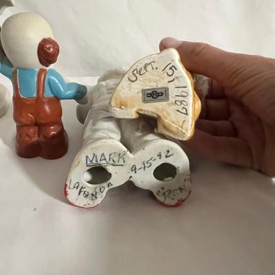 Porcelain Clown Figurines & Masks (BGB-RG)