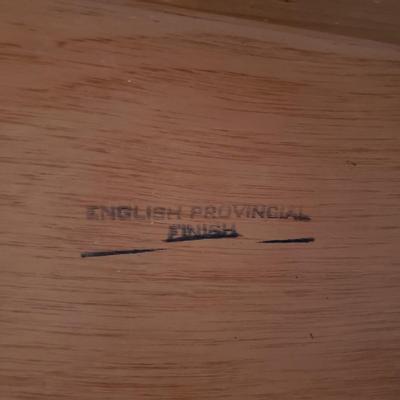 French Provincial Inlay Table (LR-KD)