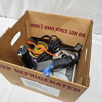 Porter Cable 4 1/2" Disc Grinder & Accessories (DG-JS)