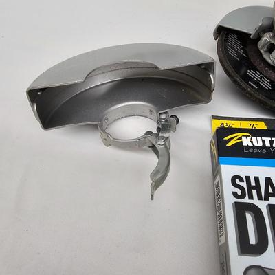 Porter Cable 4 1/2" Disc Grinder & Accessories (DG-JS)