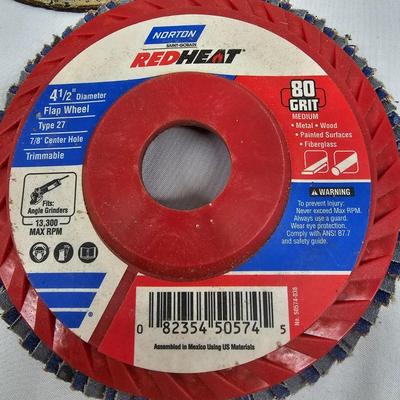 Porter Cable 4 1/2" Disc Grinder & Accessories (DG-JS)