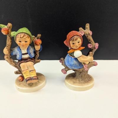 Hummel Goebel W Germany Apple Tree Boy & Apple Tree Girl