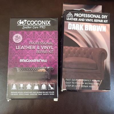 Bradington-Young Brown Leather Sofa (LR-KD)