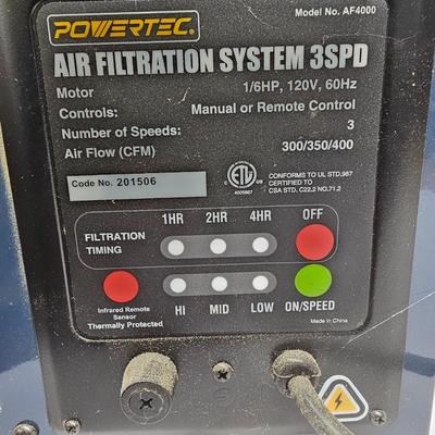 Powertec Air Filtration System (DG-JS)