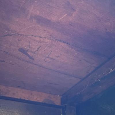 Tall Solid Wood Nightstand With Cabinet (LR-SF)