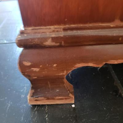 Vintage Chippendale Style Fall Front Secretary (LR-KD)