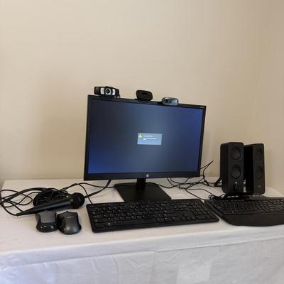 Computer Monitor, Keyboards & More (O-MG)