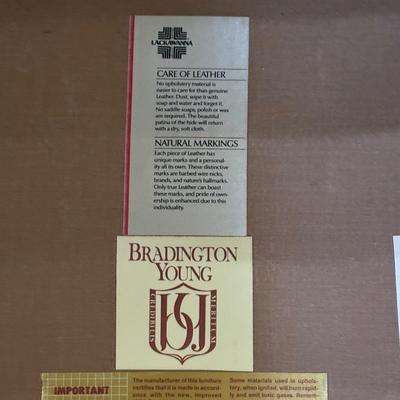 Bradington Young Leather Recliner (LR-SF)