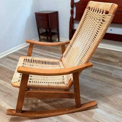 Gorgeous Mid Century Rocking Chair