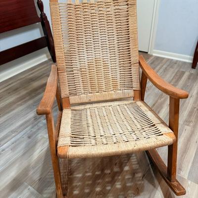 Gorgeous Mid Century Rocking Chair