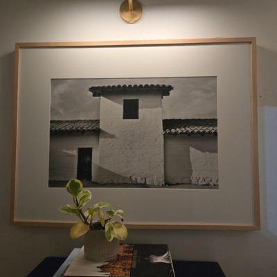 Custom framed photographic artwork - luxury framing