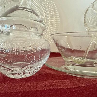 Princess House Crystal & Vintage Platters