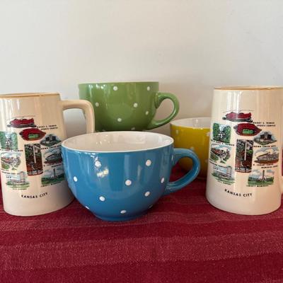 Soup bowls and mugs