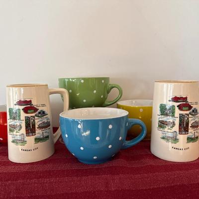 Soup bowls and mugs