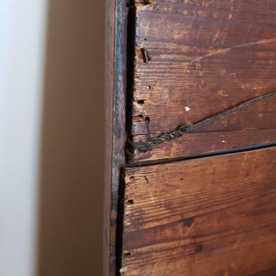 Arched Top Solid Wood Mirror (LR-KD)