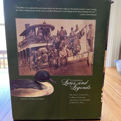 Collection of Duck Items, Includes Signed Duck Decoy By White (LR- BC)