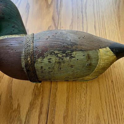 Collection of Duck Items, Includes Signed Duck Decoy By White (LR- BC)