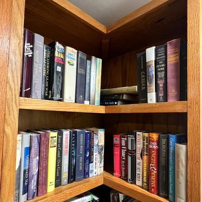 Hardback Fiction - Grisham, Michener, McCullough & More (BGB-RG)