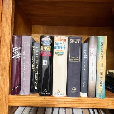 Hardback Fiction - Grisham, Michener, McCullough & More (BGB-RG)