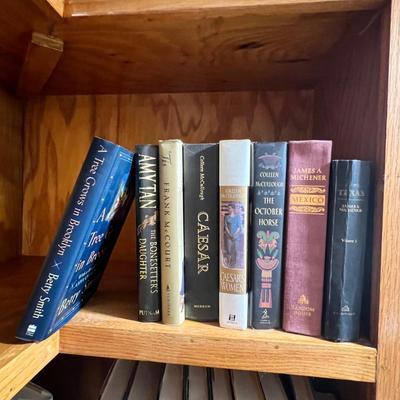 Hardback Fiction - Grisham, Michener, McCullough & More (BGB-RG)