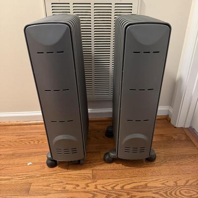 Two Delonghi Oil Filled Heaters (O-MG)