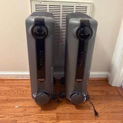 Two Delonghi Oil Filled Heaters (O-MG)