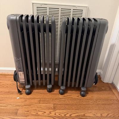 Two Delonghi Oil Filled Heaters (O-MG)